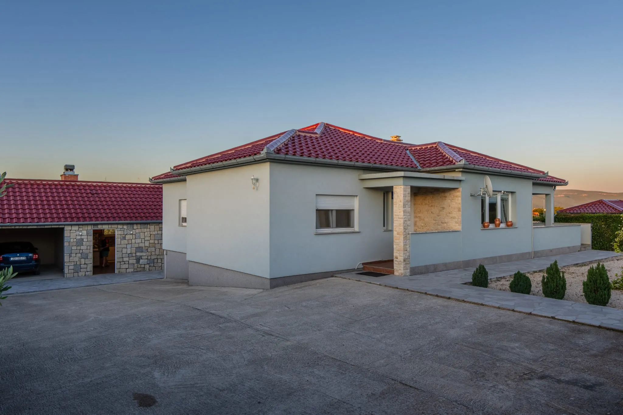 Pogled na kuću